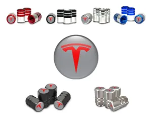 Tesla Caps Tige Valve Pneus Vélo Moderne